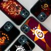 Fotbalový tým Galatasaray Pro Silikonový matný kryt na telefon Pro iPhone 16 Pro Max 15 14 13 12 11 X XS MAX
