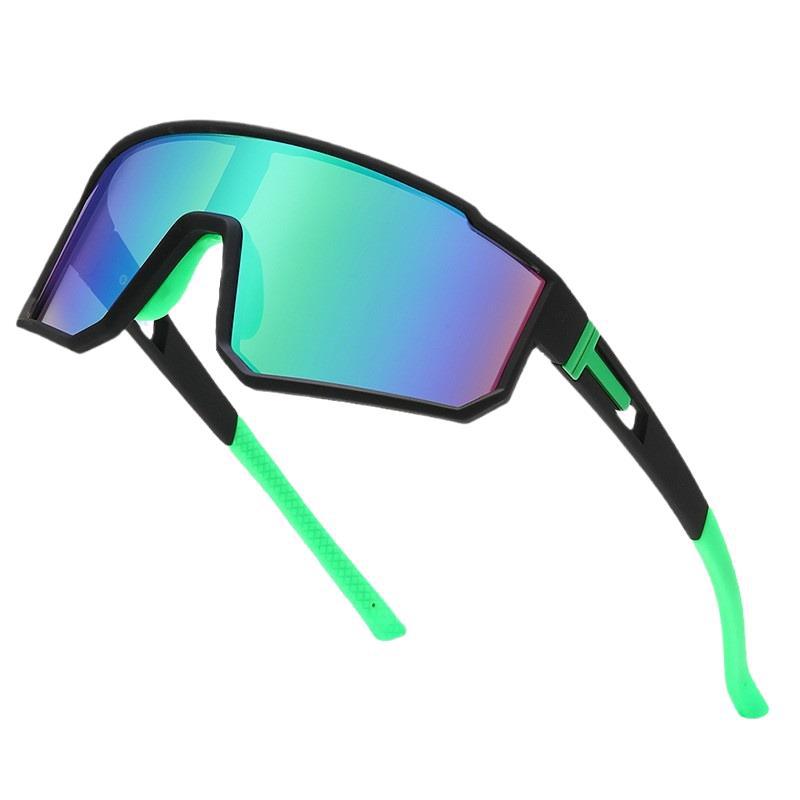 Großrahmige Fahrradbrille Kunststoffscharnier Outdoor-Sport Winddicht Bergsteigen All-in-One-Brille Skibrille