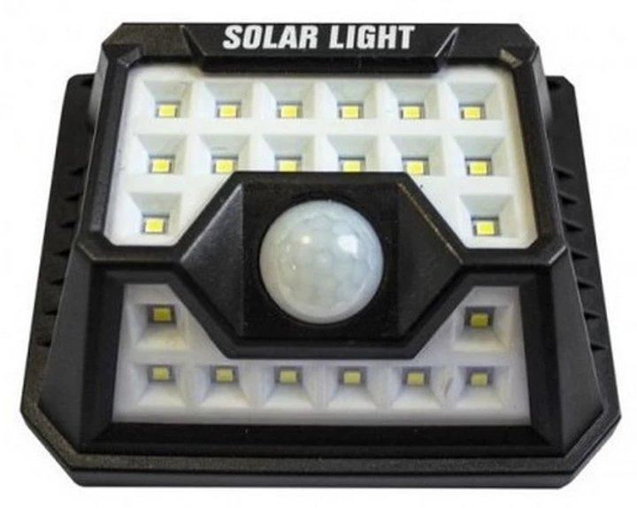 LED solar lamp with motion sensor