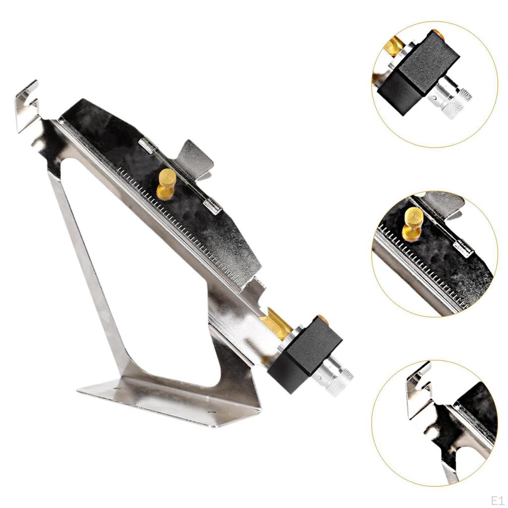Arrow Adjustable Fletching Jig Accessories Metal Lightweight Stable Multifunctional Sturdy DIY