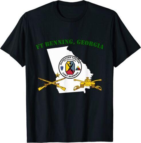 NEW LIMITED Fort Benning Georgia Army Base Military Post Columbus GA T-Shirt XXL