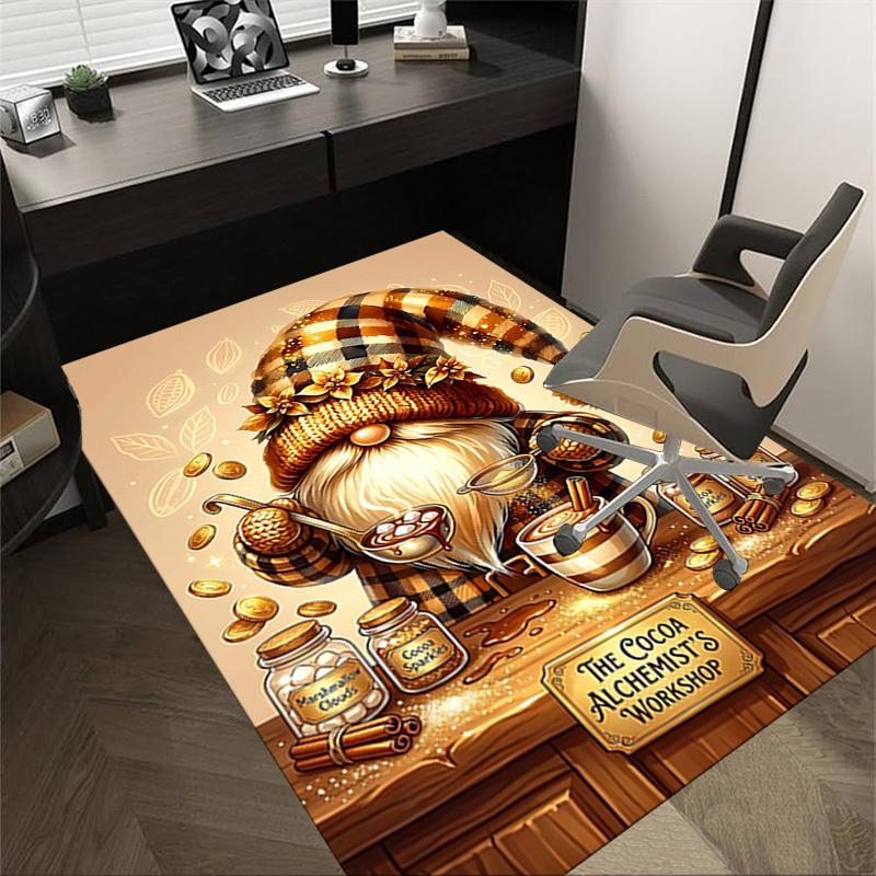 

1PC Cocoa Alchemist s Workshop Non-Slip Floor Carpet Compatible for Office&Living Room&Bedroom&Dining room - Soft & Pattern, Vibrant Colors-H0326 60cm by 90cm