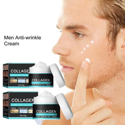 Anti-Aging-Gesichtscreme für Männer, Hautstraffung, Milderung feiner Linien, Feuchtigkeitsspendende Gesichtscreme, Aufhellende und Feuchtigkeitsspendende Gesichtscreme