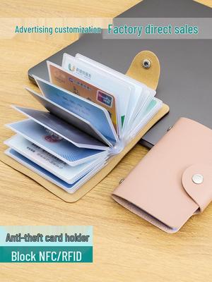Creative Anti-Theft & Anti-Demagnetization Multi-Card Holder with ID Slot & Shielding Sleeve