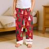 Children's Soft Comfortable Pyjama Bottoms Casual  Christmas Print Home Pants