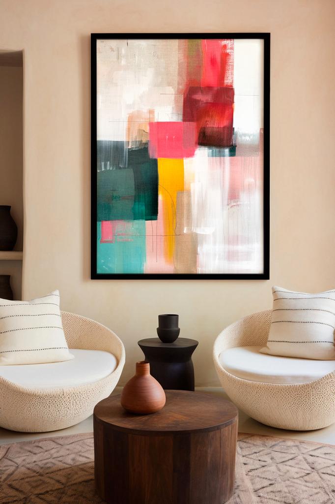 Poster Abstract Painting