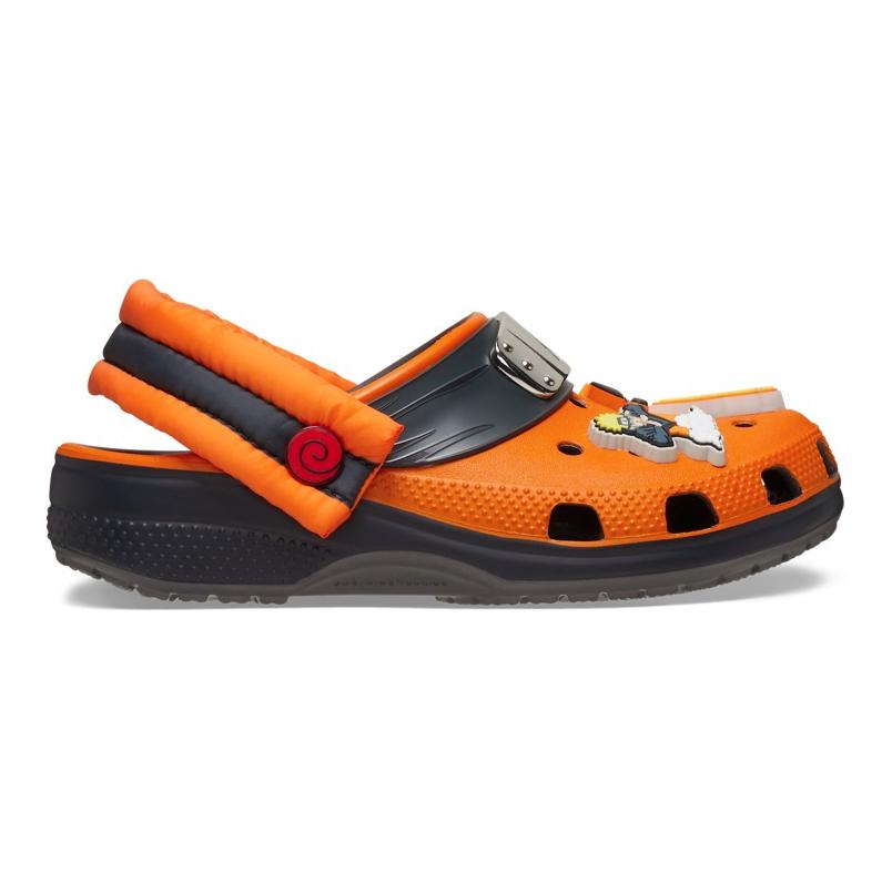 Naruto Shippuden X Crocs Classic Clog Kids Naruto Kids Sneakers Orange 209460-014