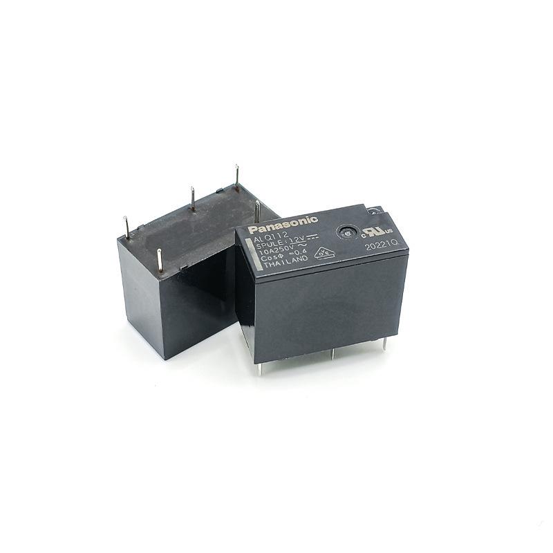 Original Panasonic Relay ALQ 112105: 10A 5-Pin Changeover, 12V/24V