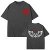 Rapper Duki Double Sided Print T-shirt Men Women Hip Hop Fashion Short Sleeve T-shirts Summer Casual Cotton T Shirt