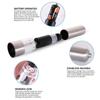 Electric Salt Grinder Set with Steel Shelf,Stainless Steel Pepper Mill with LED Light,Adjustable Coarseness Pepper Grinder Tools