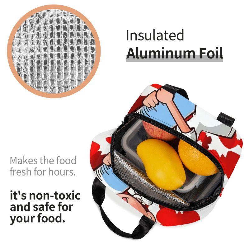 Enfermera En Apuros Doctor Enfermera Fiambrera para Mujeres Multifunción Buceo Buceo Refrigerador Térmico Bolsa de Almuerzo Aislada para Alimentos Oficina