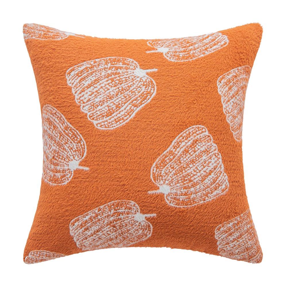 

chenille Pumpkin Pillowcase 45CM Cushion Cover Soft Throw Pillowcover Sofa/Bed Style A