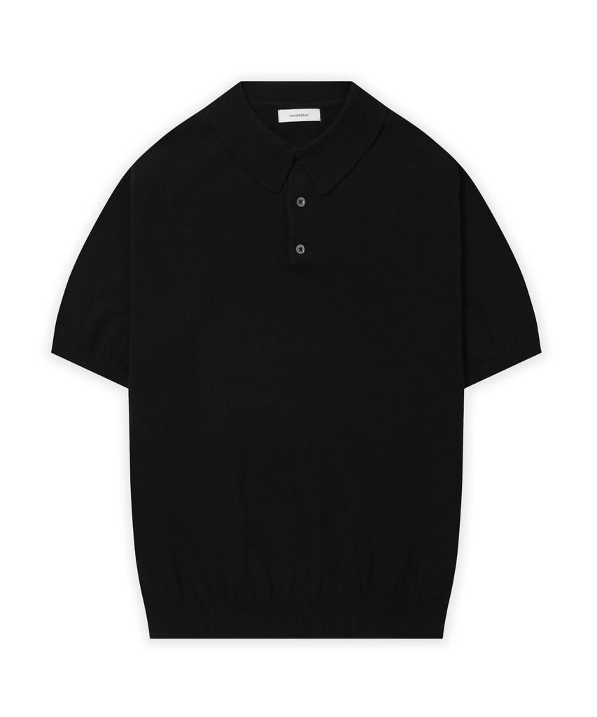 MANNERGRAM Nature Cotton Linear Collar Knit - 7 Color (B Type)