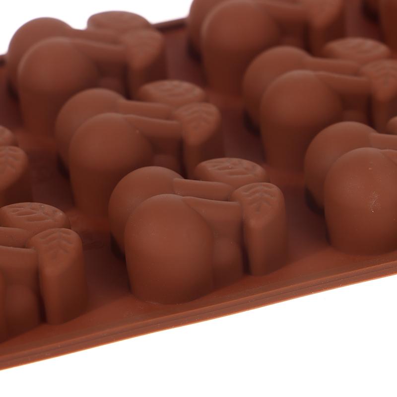 15 Cavity Cherry Shaped Silicone Mould Diy Cake Baking Tool Fondant Berry Collection Chocolate Mold Cupcake Topper Decor Mould
