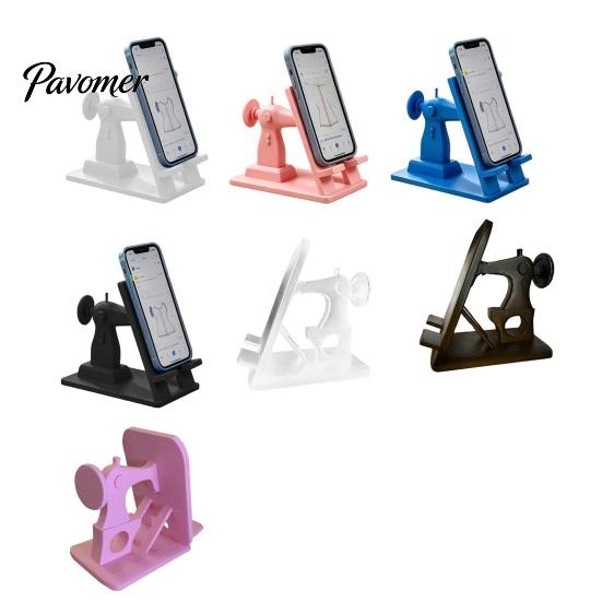 Sewing Room Organization Accessories Machine Phone Stand, Creative Desk Holder for Cell Tablet, Desktop Stand Drawing Notes Hands Free Mount Crafting