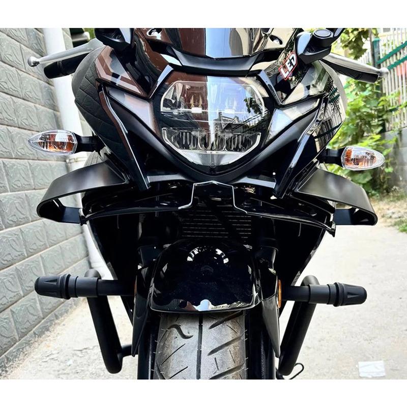 Motorcycle Universal Aerodynamic Wing Kit Fixed Winglet Fairing For Yamaha Honda Suzuki Kawasaki BMW