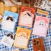 Sweet Cat Food Light Gift Sticky Note Cartoon Fun High Value Special Shaped N Times Lovely Sticker Student Message Paper Kawai