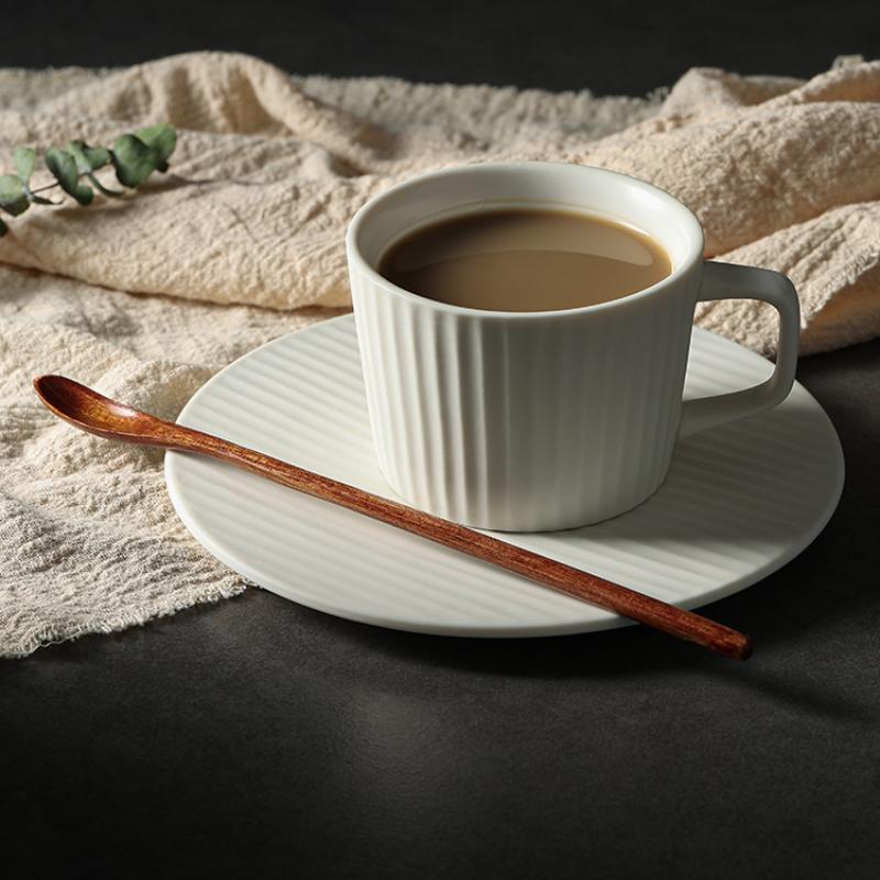 Japanese Long Handle Spoon Wooden Coffee Stirring Spoon Household Dessert Drink Spoon Small Wooden Spoon Honey Stirring Stick