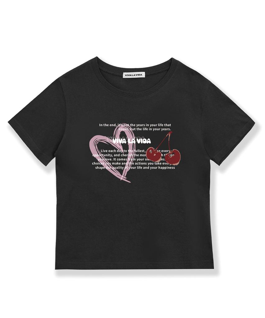 Bibalabida Merry Crop Short Sleeve T-Shirt