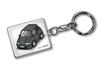 Porta-Chaves Personalizado Honda Civic EF Carro Branco Preto [MKJP] Cor Base