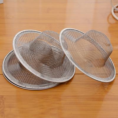STEEL-PLUG STRAINER Bath/ Bathroom Sink Shower Drain Filter Cover Hair Catcher