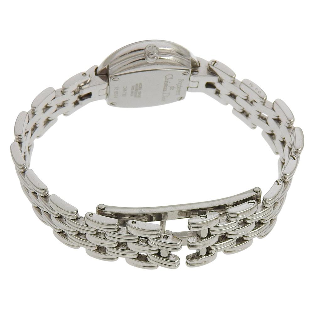 Dior Bakira Watches D44.120 whiteDial Stainless Steel Quartz Analog display Women Used