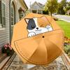 Pocketful of Joy: Cute Cat Pocket Print Umbrella   Auto Open/Closed, Outdoor Protection, Lightweight & Durable Travel Accessory 106