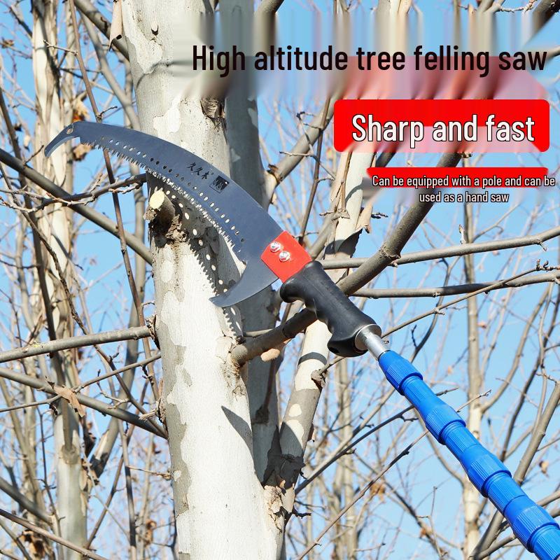 Telescopic Pole Pruner and Saw for High Branches – Tree God Tool