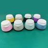 4Pcs 40ML Silicone Travel Bottle with Clear PVC Bag Leak Proof Reusable Facial Cream Lotion Sunscreen Storage Jar Portable Refillable Empty Toiletries