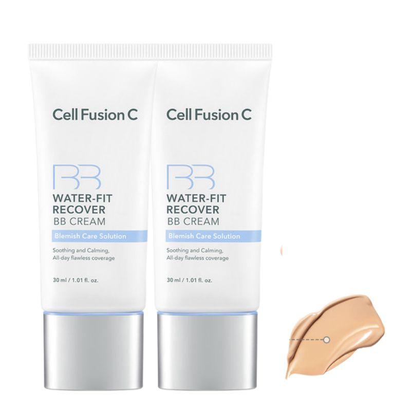 Cell Fusion C Water Fit Recover BB-крем Увлажняющий Skin-Fit Макияж SPF40 PA+++ №23 Signature Beige 30 мл x 2