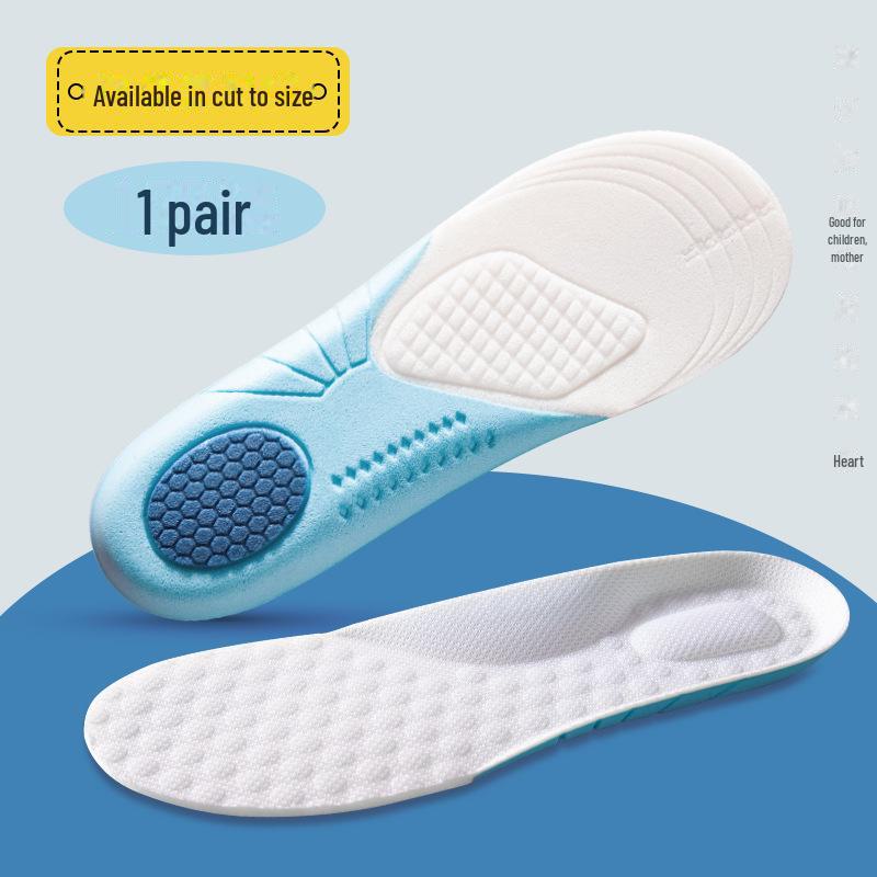 

Дышащие, разрезаемые детские стельки из пеноматериала для мальчиков, девочек и младенцев - мягкие для спорта (Весна, Лето, Осень) Size 31-35 белый