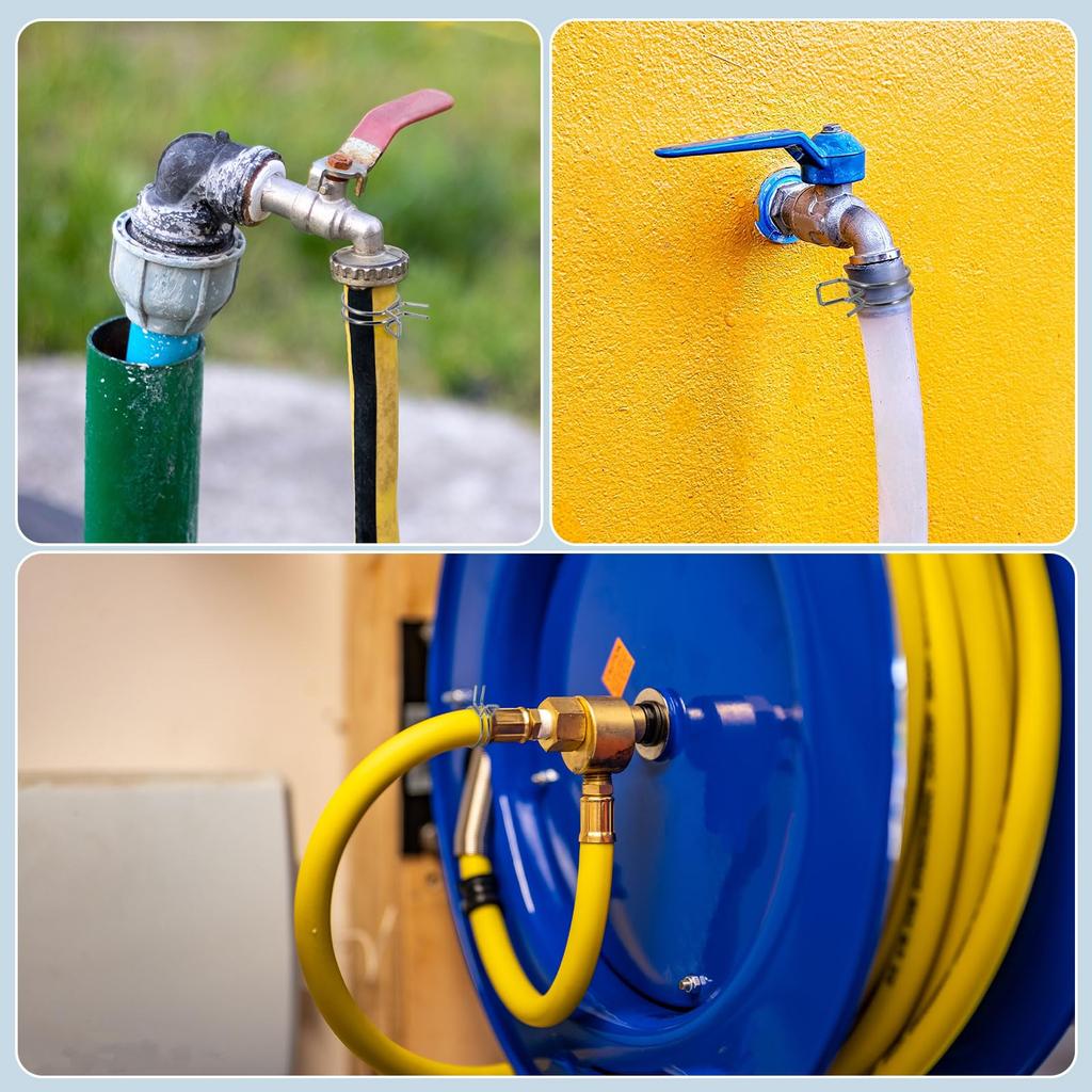 uxcell 15 Pcs Hose Clips, Inner Diameter 0.5 Inch (12 Mm), Universal Spring Hose