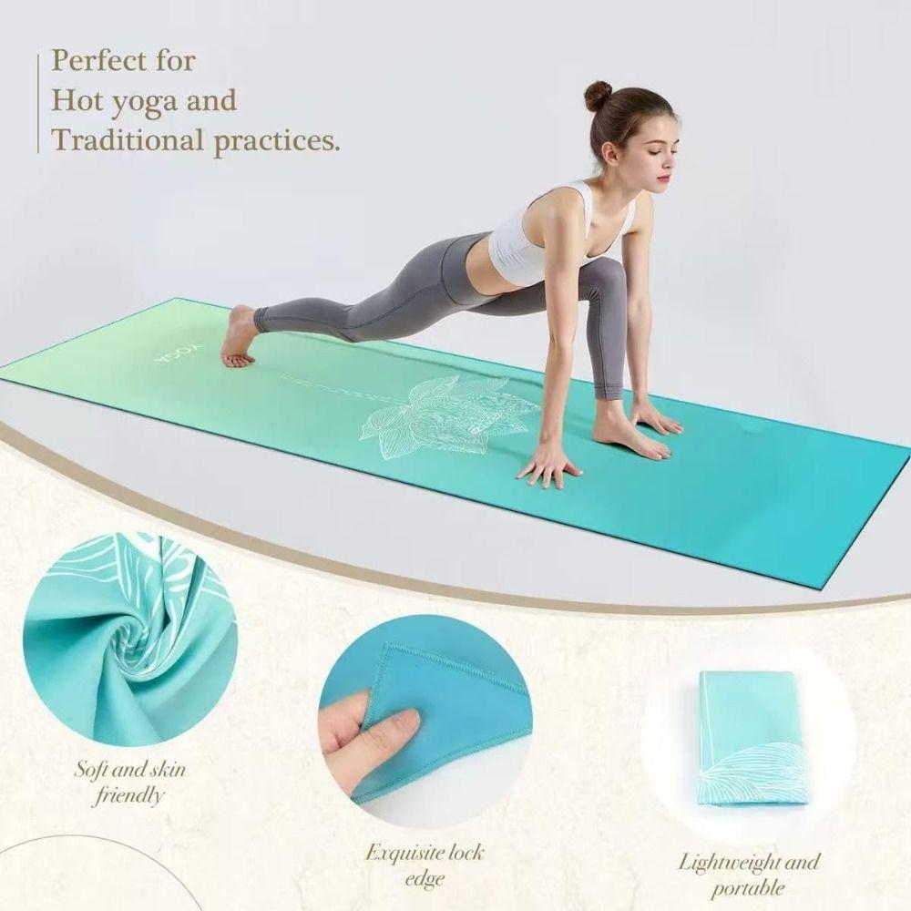 Microfiber Yoga Towel Quick Dry Exercise Towel Soft Mat Towel  Pilates