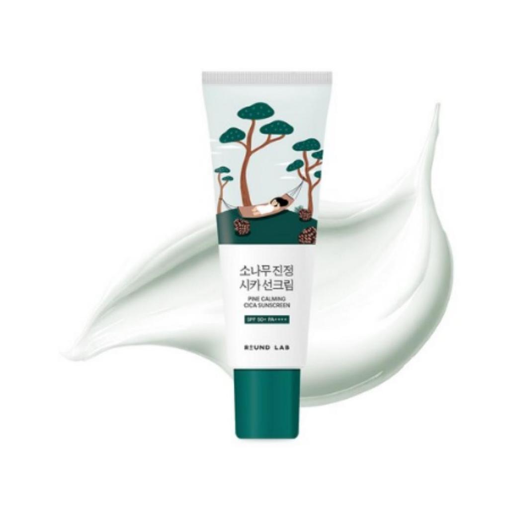 ROUND LAB Pine Soothing Cica Sun Cream SPF50+ PA++++ — 40 mL