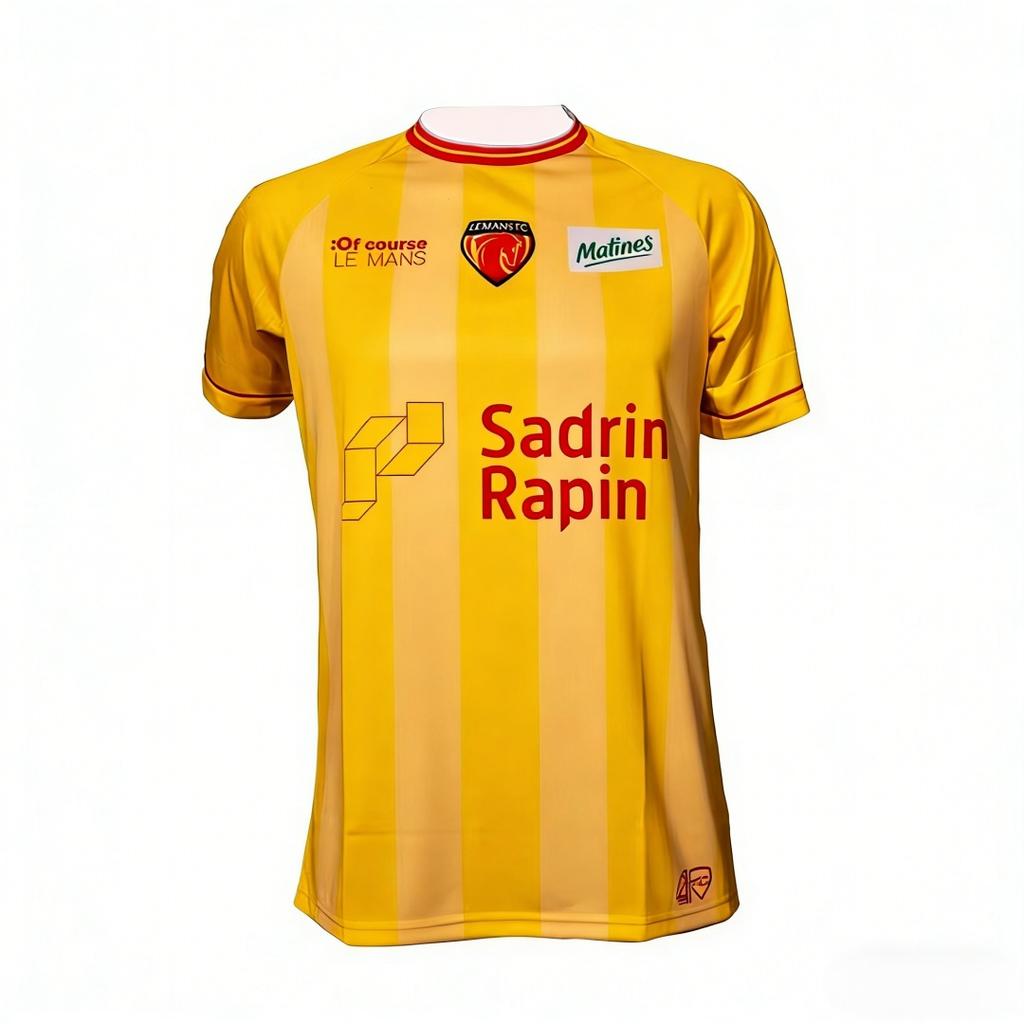 New Football Jerseys 2026 Le Mans Home and Away Football Jerseys Men's Short Sleeved Sports T-shirt Beach T-shirt Wetsuit