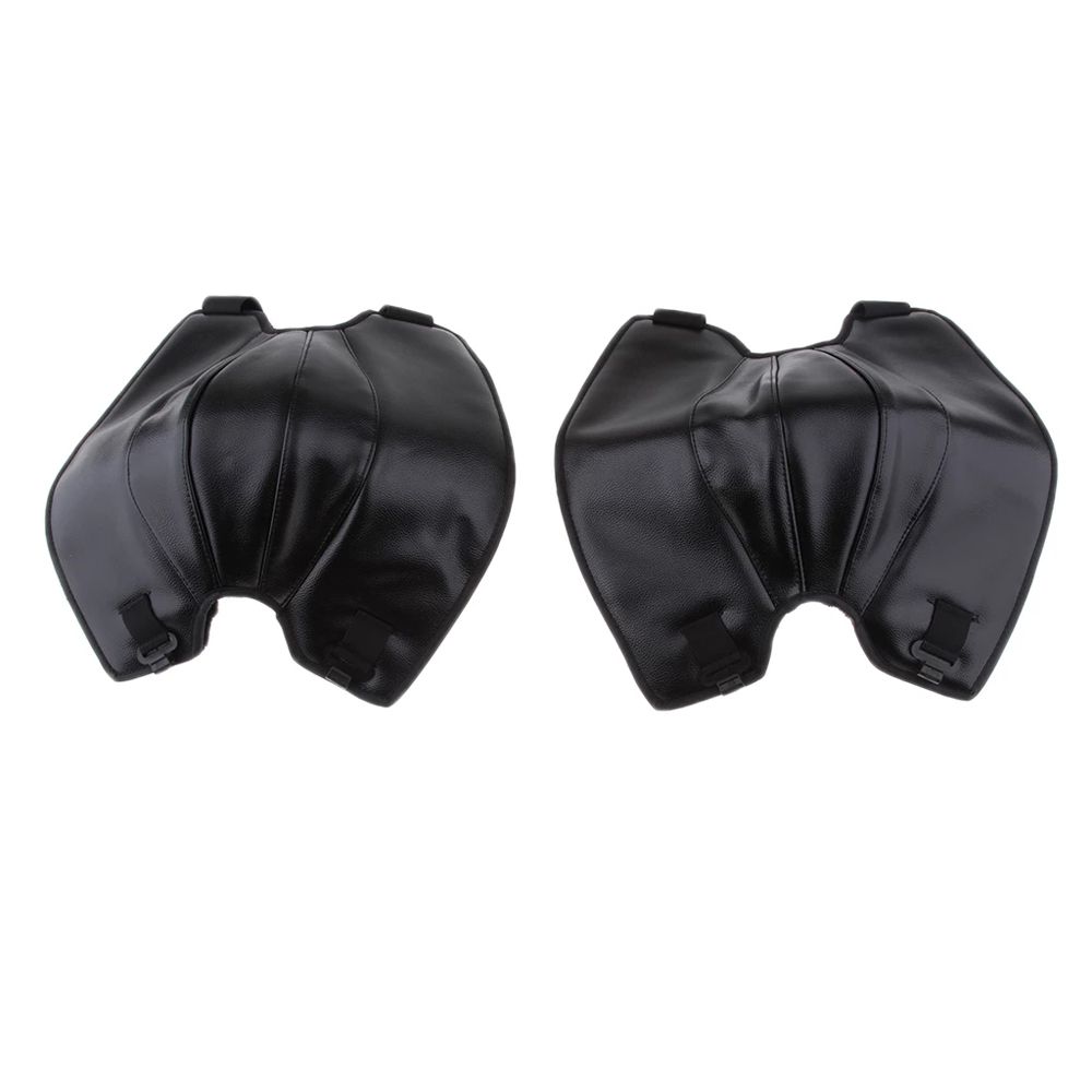 PU Leather Coldproof Adjustable Protective Guard Warm Kneepad Riding Knee Pads Motorcycle Kneepad