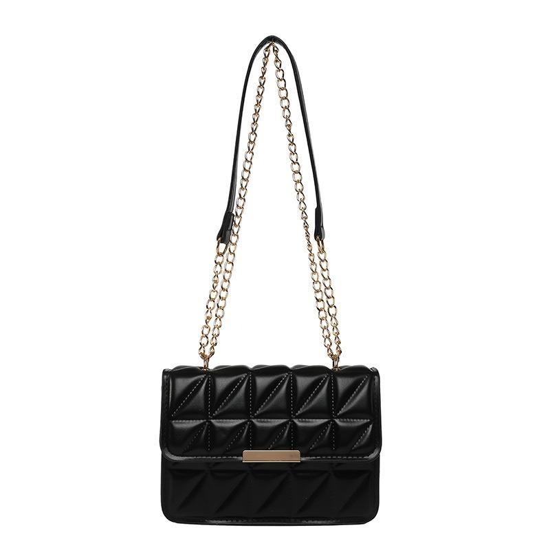 Popular versatile chain single shoulder armpit small square bag high sense of appearance temperament practical commuter messenger bag women