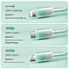 66W 3-in-1 Multi-Head Fast Charging Cable for Apple, Android, and Huawei Phones