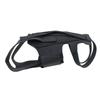 Comfortable Black Dog Back Support Vest Breathable Reusable Pet Orthopedic Support Brace Adjustable Dog Chest & Back Bracket Dog