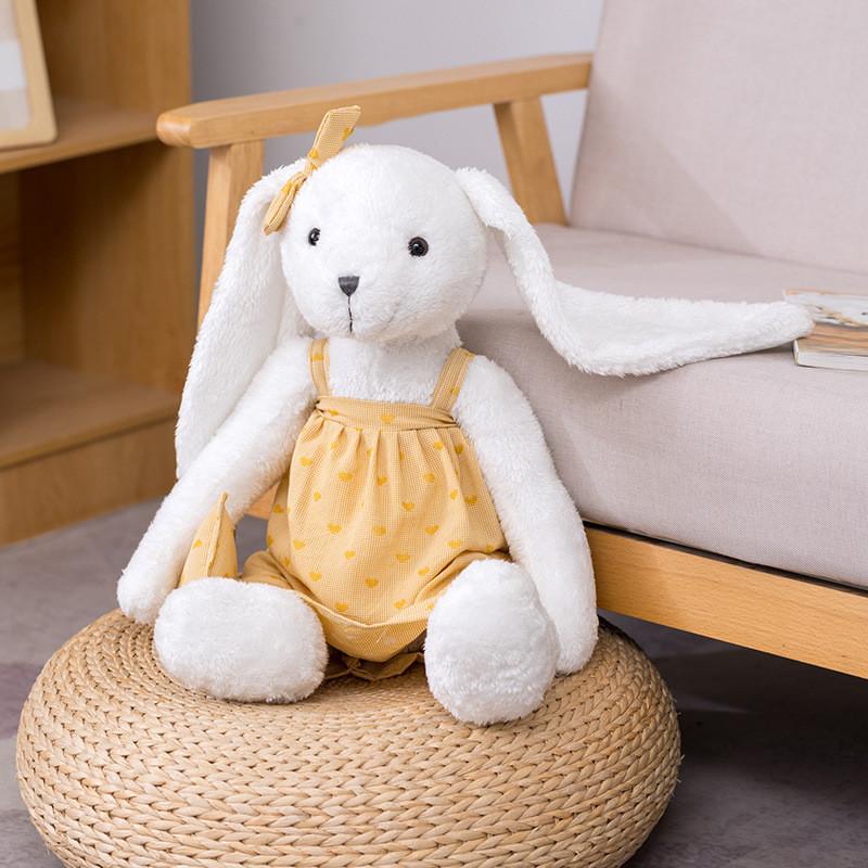 

Suspender Teddy Trousers Bear Dress Rabbit Plush Toy Stuffed Decoration Doll Rabbit