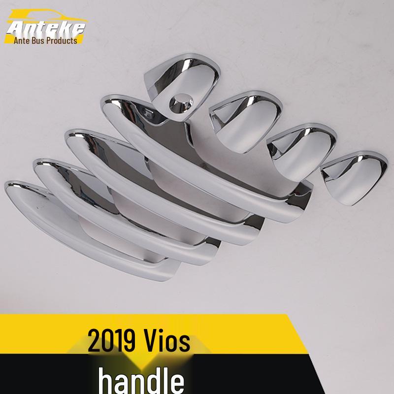 19 Vios Car Door Armrest Decorative Handle Strip Sticker