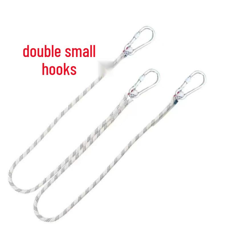 Outdoor High-Altitude Safety Rope: Polyester Construction, Portable Design.