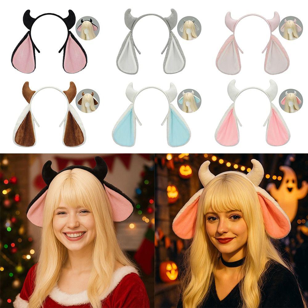 Cute Lolita Headband Plush Girls Hairband Sweet Animal Ear Headbands  Anime Convention