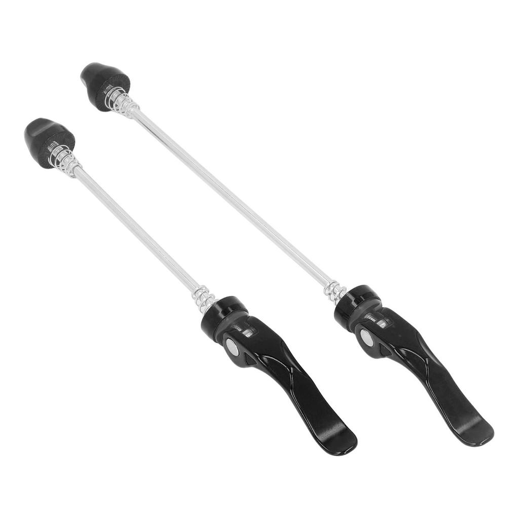 Bike Quick Release Skewers Bike Front and Rear Hub Skewers for Road Bike Mountain Bike BMX Black