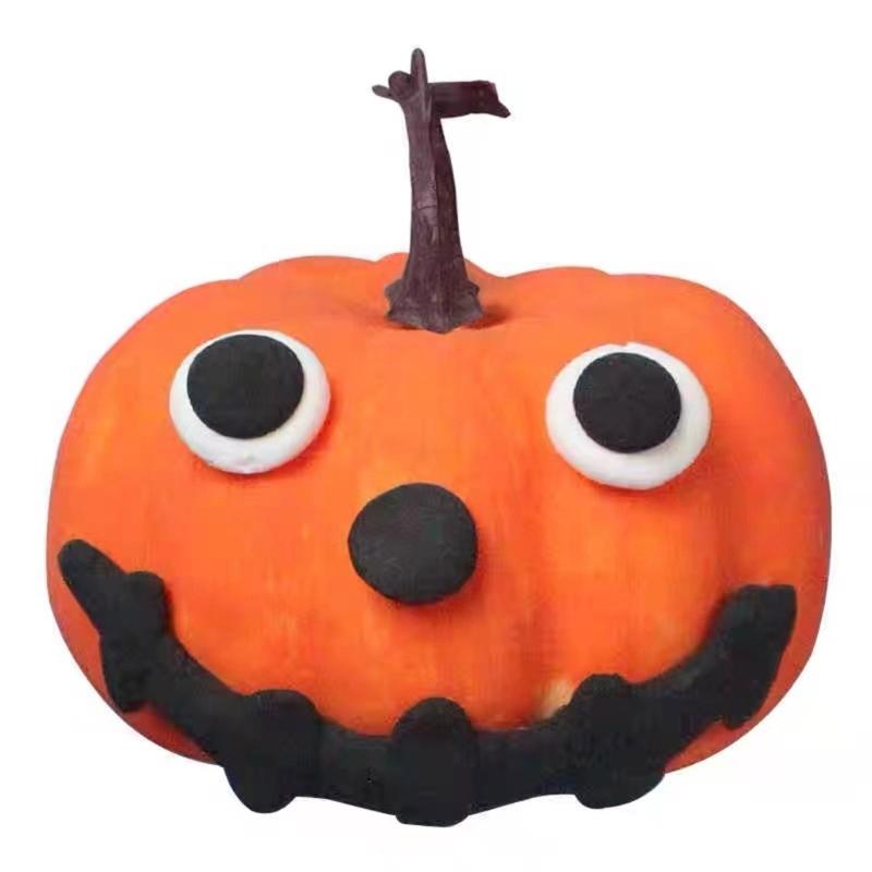 10Pcs Artificial Pumpkins Decoration for Thanksgiving Fall Festival Home Decoration White Foam Pumpkins for Painting