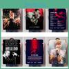 Metal Rock Chester Bennington Signs Music Posters Gaming Room Decoration Man Vintage Tinplate Sign For Wall Art Decoration Retro