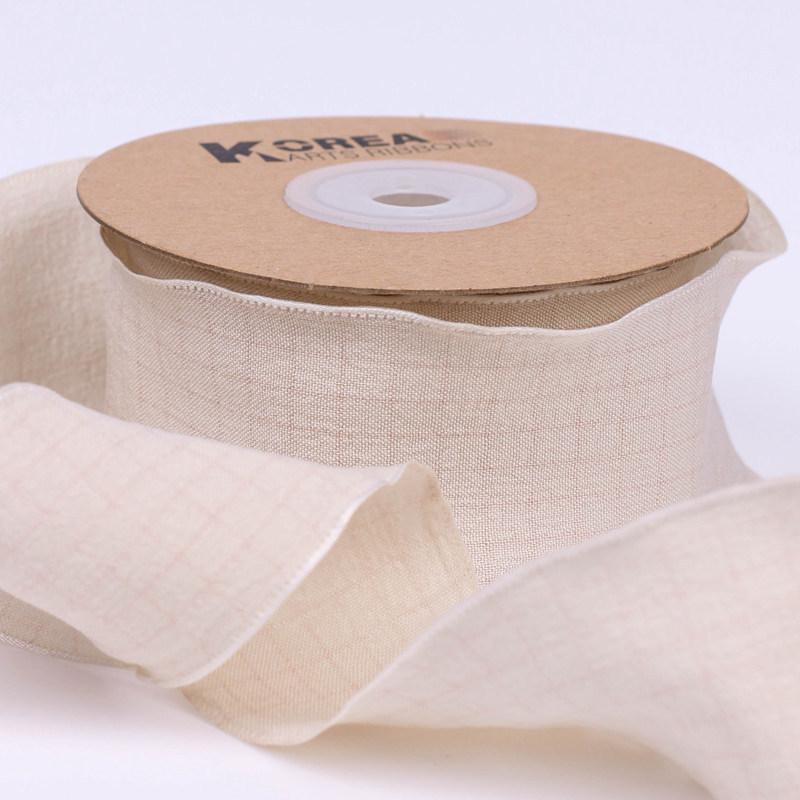High Quality Korean Edition Solid Color Lace Pleated Ribbon Butterfly Clip Hairpin Raw Material Diy Gift Wrapping Ribbon