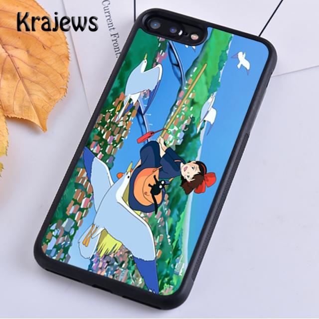 Krajews Kiki's Delivery Service Etui na telefon Pokrowiec na iPhone 14 5 SE 6s 7 8 plus XR XS 11 12 13 pro max Samsung S21 S22ultra Plus