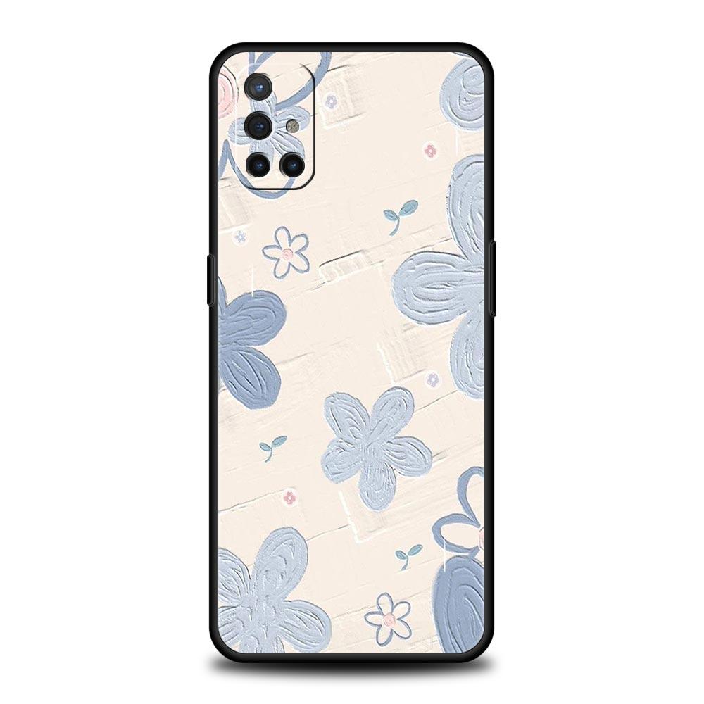 Phone Case For OnePlus 11 10 9 Pro 9T 12R 10R 9R 9RT 10T 8T 8 7 6T 7T Nord 2T CE 2 5G N200 N10 N100 Soft Cover love flower Art