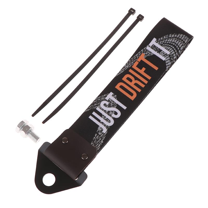 

1Pc Tow Strap Car Trailer Strap Tow Bar Nylon Car Tow Rope Hook Front Bumper Decorative Tow Hook Tuning Shitbox